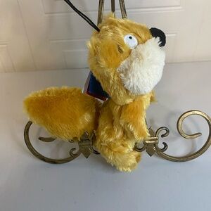 Power Huxley & Kent Lulubelles Power Plush Dog Toy w/Squeaker  8” Squirrel 🐿️